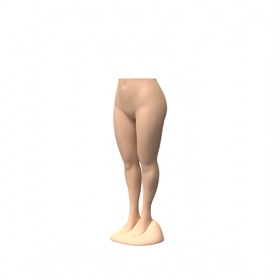female plastic mannequin leg form 2 female plastic mannequin leg form 2
