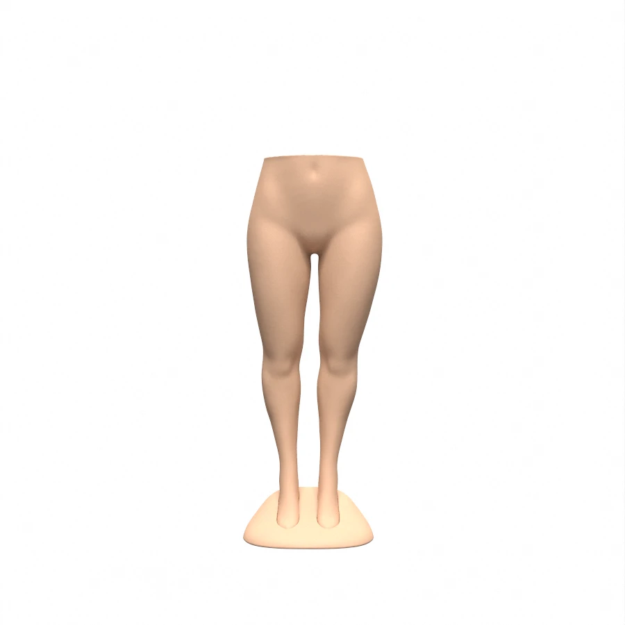 Female Plastic Mannequin Leg Form Female Plastic Mannequin Leg Form